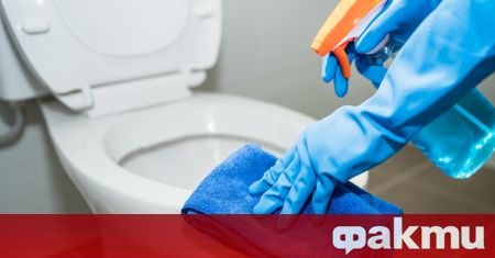 Почистването на тоалетната чиния е едно от най неприятните домашни задължения