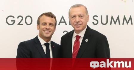 Френският президент Еманюел Макрон обвини Турция че заема враждебна позиция