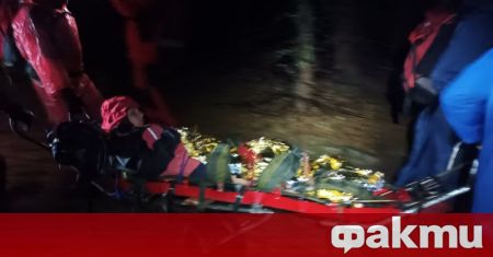 Пострадала френска туристка е била спасена от ПСС отряд