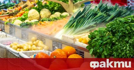 Средното увеличение на цените на храните в супермаркетите във Франция