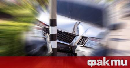 Петима непълнолетни са пострадали при тежка катастрофа в Горна Оряховица
