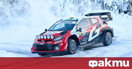 Елфин Еванс Великобритания Тойота триумфира в Рали Швеция от Световния