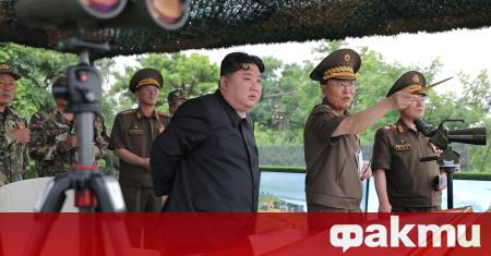 Севернокорейският лидер Ким Чен Ун призова войниците си да се