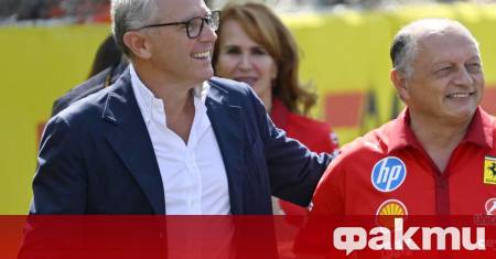 Президентът и главен изпълнителен директор на Формула 1 Стефано Доменикали