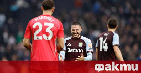 Арсенал загуби с 1 2 гостуването си на Астън Вила