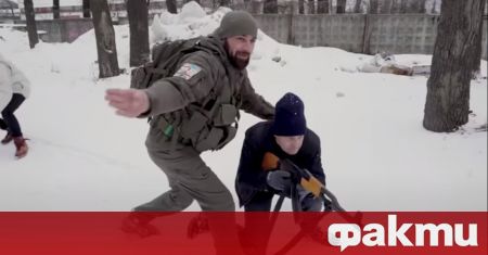 Грузинският легион подготвя украински цивилни граждани за възможна руска агресия