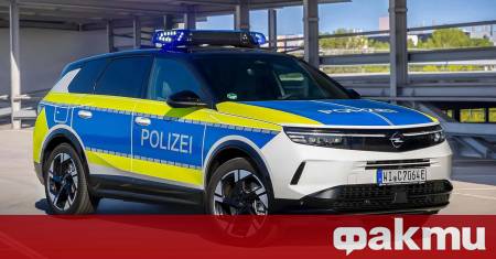 Opel има дълга история в полицейските сили на страната ни