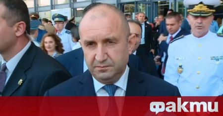 Президентът Румен Радев коментира актуални теми пред журналисти в Пловдив