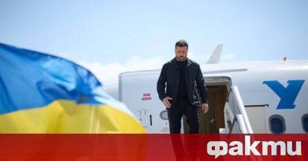 Украинският президент Володимир Зеленски пристигна във Вашингтон за разговори с