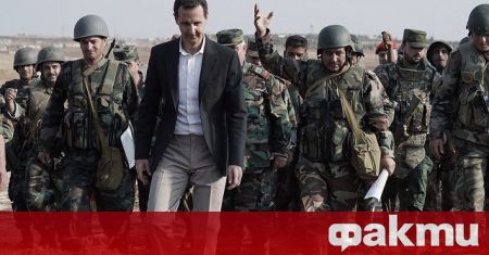 Президентът на Сирия Башар Асад и съпругата му Асма са