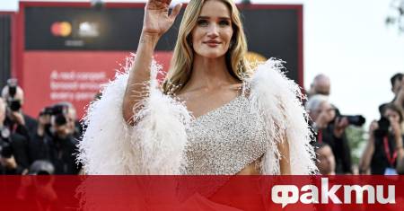 Приятелката на Джейсън Стейтъм моделът Роузи Хънтингтън Уайтли позира за фотосесия