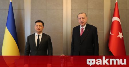 Турският президент Реджеп Тайип Ердоган и държавният глава на Украйна