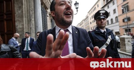 Матео Салвини лидерът на италианската крайнодясна партия Лига породи полемика
