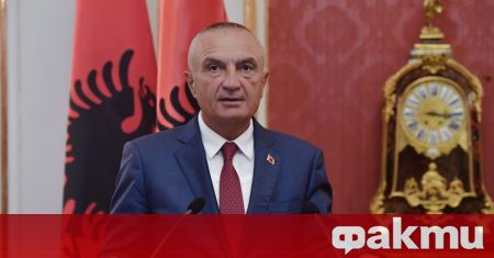 Албанският президент Илир Мета подчерта подкрепата на страната си за