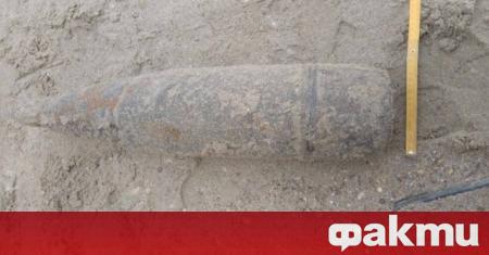 Невзривен боеприпас е бил открит в района на Дунавски драгажен