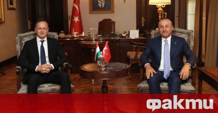 Турският външен министър Мевлют Чавушоглу заяви че Турция и Унгария