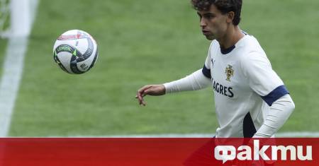 Португалската футболна звезда Жоао Феликс вече се включи в тренировъчния