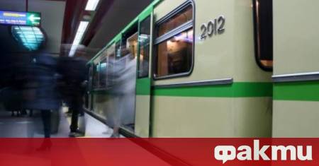 От понеделник 15 юни се възстановява движението на метрото в