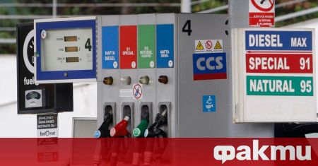 Цените на автомобилното гориво на бензиностанциите в Чехия, които скочиха