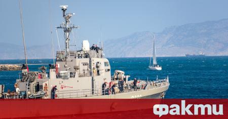 Гръцкият военноморски флот е издал навигационен телекс за район в