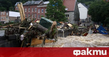 Загубите от най-тежкото за последните 100 години наводнение в Белгия,