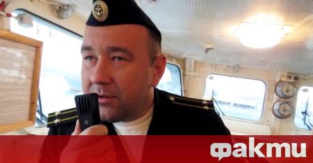Капитанът на потъналия в Черно море руски крайцер Москва Антон