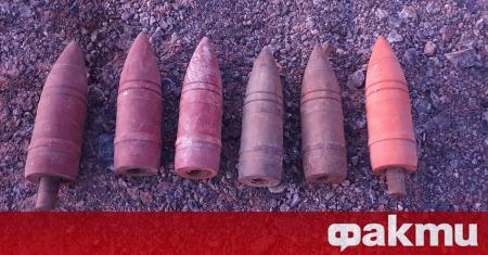 Военнослужещи от Сухопътните войски унищожиха невзривени боеприпаси открити в Кюстендил