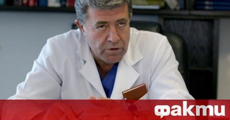 Кардиохиругът професор Генчо Начев е в болница с дииагноза коронавирус
