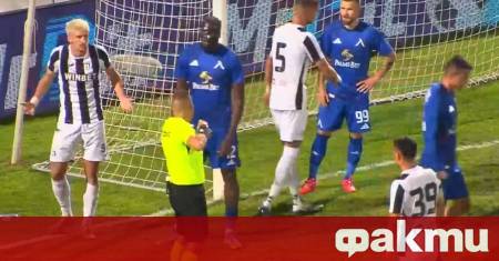 В мач от 10 ия кръг на Първа лига Левски претърпя