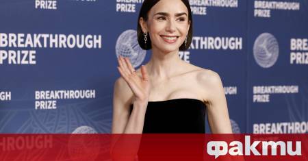 Актрисата Лили Колинс по известна като любимата на милиони пред