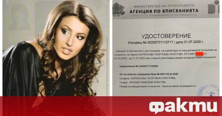 Спряганата за любовница на премиера Бойко Борисов манекенката Борислава