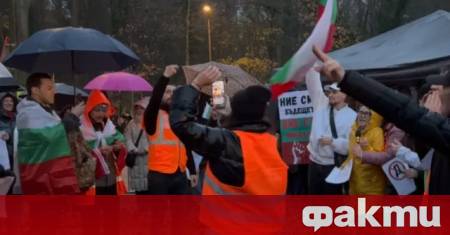 Българската общност в няколко европейски града също организира протести срещу