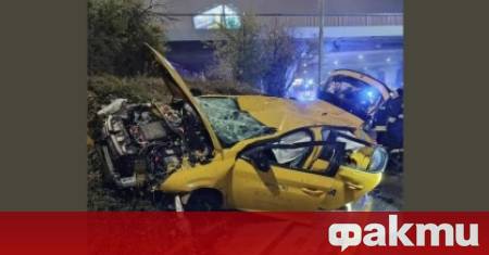 Тежка катастрофа е станала в късните часове на 26 октомври