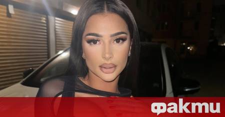 Скандалната Мис Силикон Катрин Йорданова която преди седмици бе осъдена