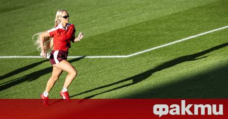 Алиша Леман определяна като най секси футболистката вкара гол за Швейцария