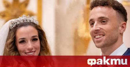 Съпругата на нападателя на Ливърпул Диого Жота отбеляза това което