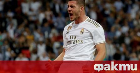 Нападателят на Реал Мадрид Лука Йович отново има проблеми. 23-годишният