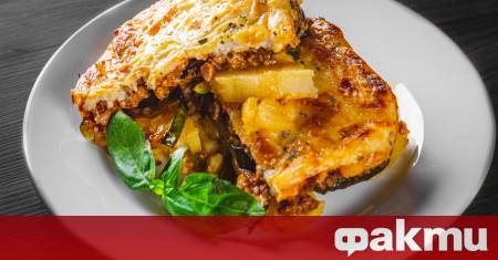 Необходими продукти За основата Патладжан – 800 г Картофи – 600