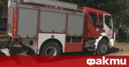 Пожар пламна в Апостоловата гора в Карлово вчера предаде БНТ