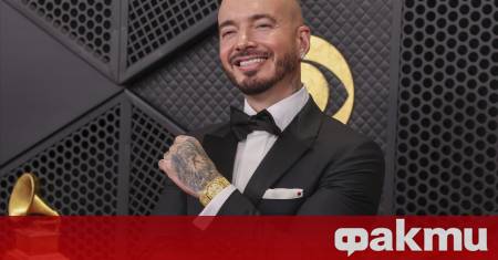 Колумбийската регетон звезда Джей Балвин разкри необичаен навик който му