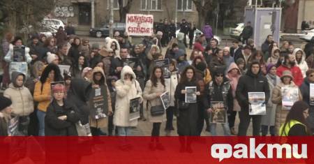 Протест пред ВМА под наслов Мая не сме те забравили