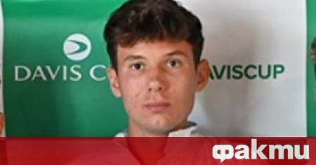 Националът на България за Купа Дейвис Илиян Радулов завърши като