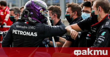 Шесткратният световен шампион и пилот на Mercedes Люис Хамилтън изравни