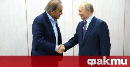 Американският режисьор Оливър Стоун присъства на гала приема даден в