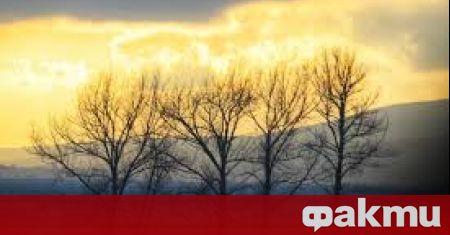 Днес над западната половина от страната след временното намаление облачността