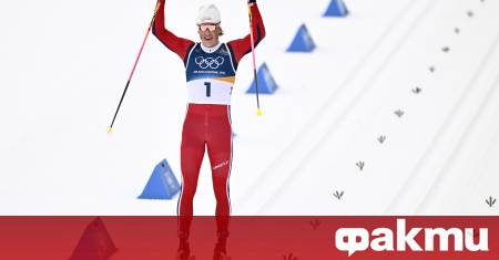 Йоханес Клаебо Норвегия продължи да пренаписва олимпийската история Той триумфира