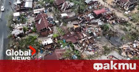 Броят на жертвите на тропическия циклон Гезани в Мадагаскар достигна