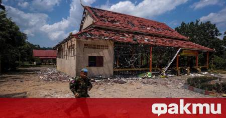Бойни сблъсъци се водят по тайландско камбоджанската граница съобщава порталът
