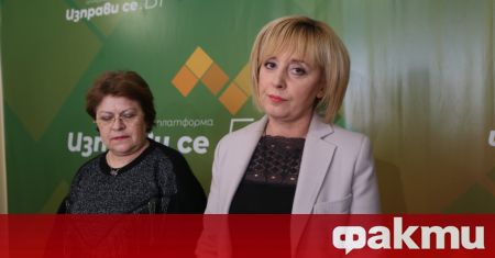 Съпредседателят на Изправи се Мутри вън Мая Манолова разкритикува коалиционния