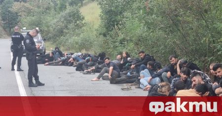 Продължава мигрантският натиск към границата ни с Турция Група от